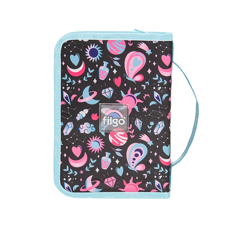 Cartuchera Escolar Filgo 2026 Starpack Rigid Futbol Cosmos 2 Art.CA26-RTS-309